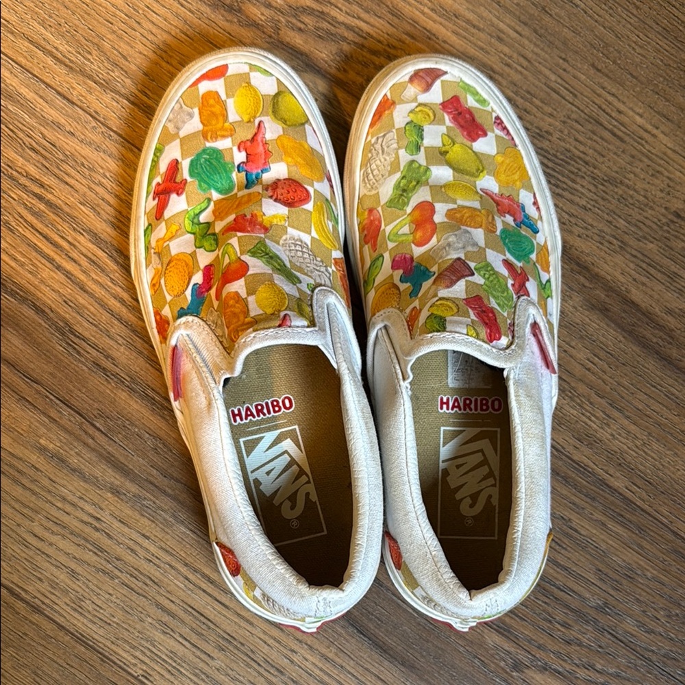 Vans Slip-On Shoes - Haribo Candy Print